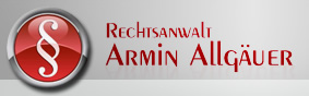Logo Rechtsanwalt Armin Allgäuer